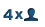 4 מבוגרים
